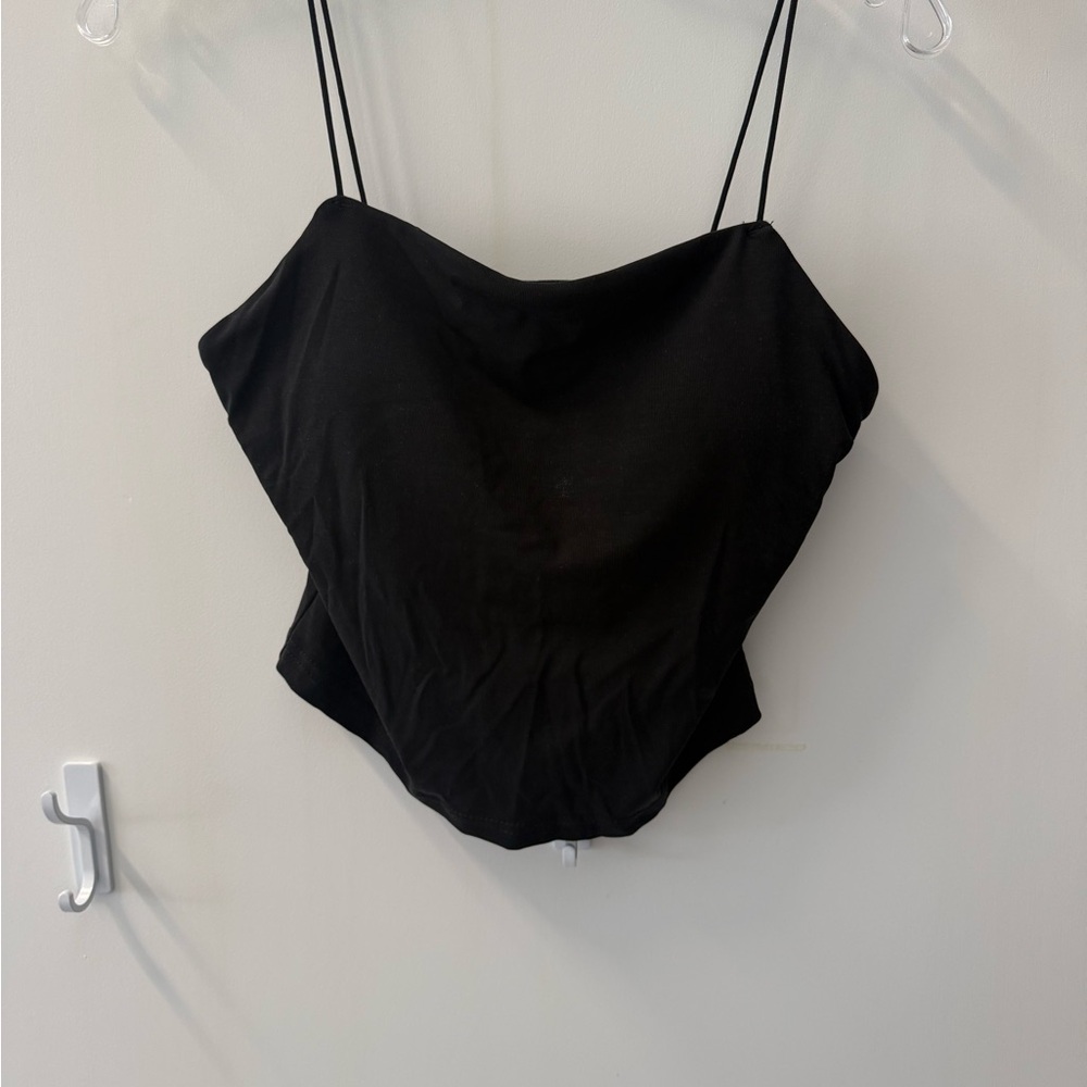 OGL Black Spaghetti Strap Top